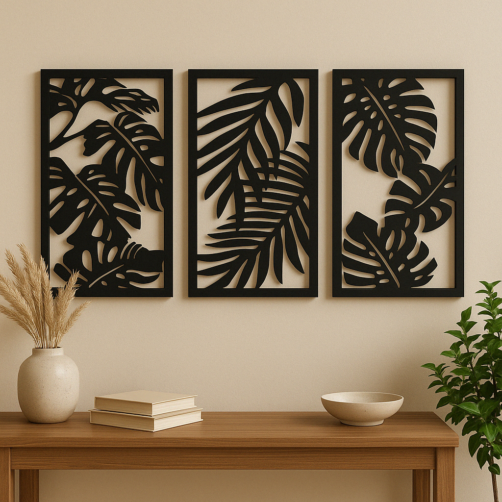 Leafy Art Panels