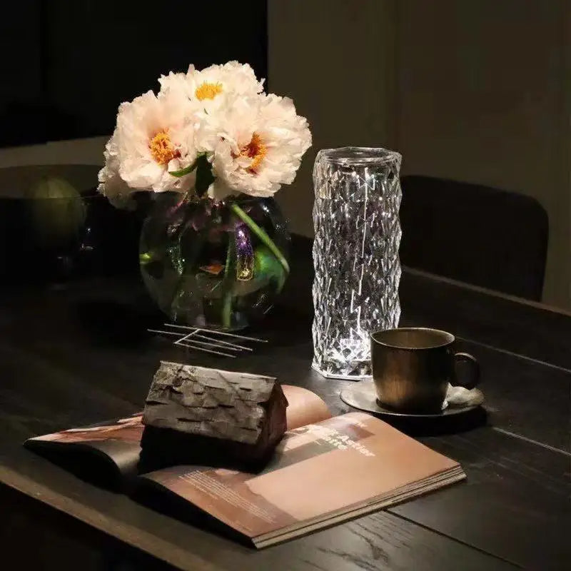 16 Color Crystal Table Lamp