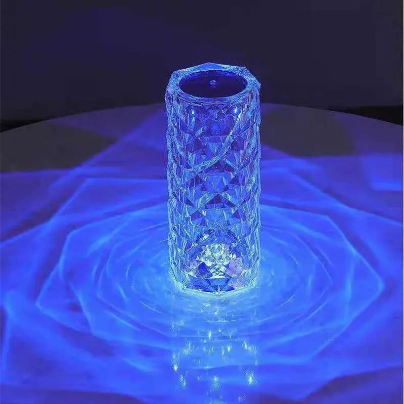 16 Color Crystal Table Lamp