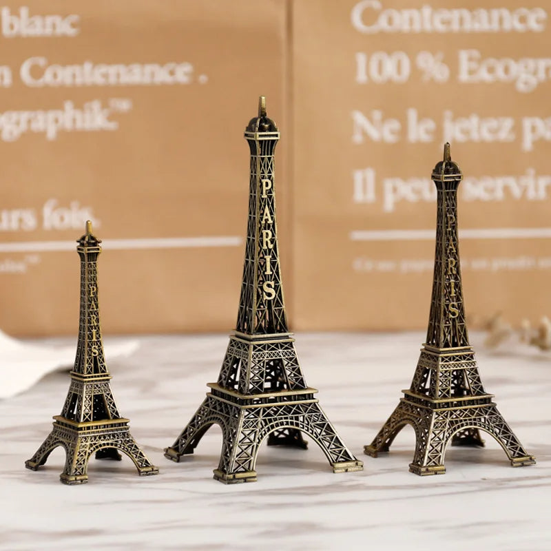 Elegant Bronze Eiffel Tower