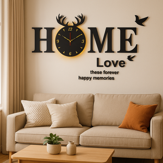 Stylish Home Wall Clock