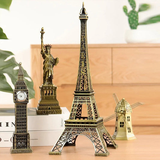 Elegant Bronze Eiffel Tower
