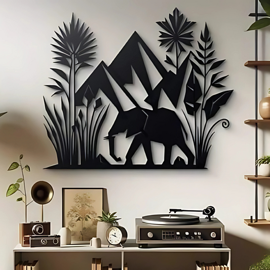 Elephant Mountain Silhouette